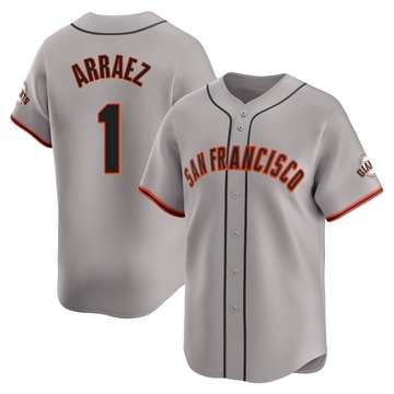Gray Limited Luis Arraez Men's San Francisco Giants Away Jersey