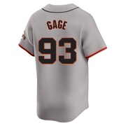 Gray Limited Matt Gage Youth San Francisco Giants Away Jersey