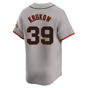 Gray Limited Mike Krukow Youth San Francisco Giants Away Jersey