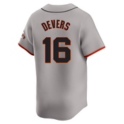 Gray Limited Rafael Devers Men's San Francisco Giants Away Jersey