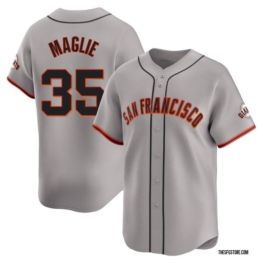 Gray Limited Sal Maglie Men's San Francisco Giants Away Jersey