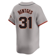 Gray Limited Sam Hentges Men's San Francisco Giants Away Jersey