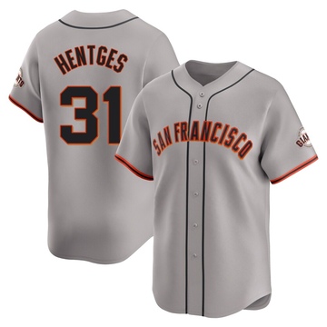 Gray Limited Sam Hentges Men's San Francisco Giants Away Jersey