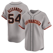 Gray Limited Scott Alexander Men's San Francisco Giants Away Jersey
