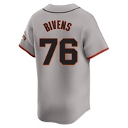 Gray Limited Spencer Bivens Youth San Francisco Giants Away Jersey