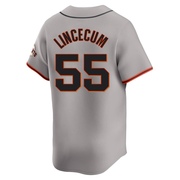 Gray Limited Tim Lincecum Youth San Francisco Giants Away Jersey