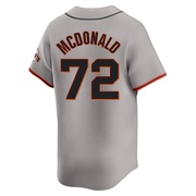 Gray Limited Trevor McDonald Youth San Francisco Giants Away Jersey