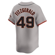 Gray Limited Tyler Fitzgerald Youth San Francisco Giants Away Jersey