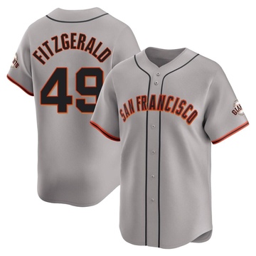 Gray Limited Tyler Fitzgerald Youth San Francisco Giants Away Jersey