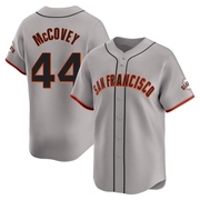 Gray Limited Willie McCovey Men's San Francisco Giants Away Jersey