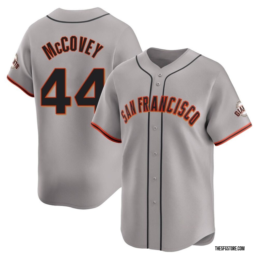Gray Limited Willie McCovey Youth San Francisco Giants Away Jersey