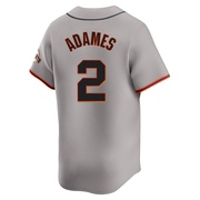 Gray Limited Willy Adames Youth San Francisco Giants Away Jersey