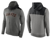 Gray Men's San Francisco Giants Hybrid Hoodie