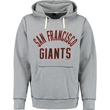 Gray Men's San Francisco Giants Legacy Fleece Hoodie -