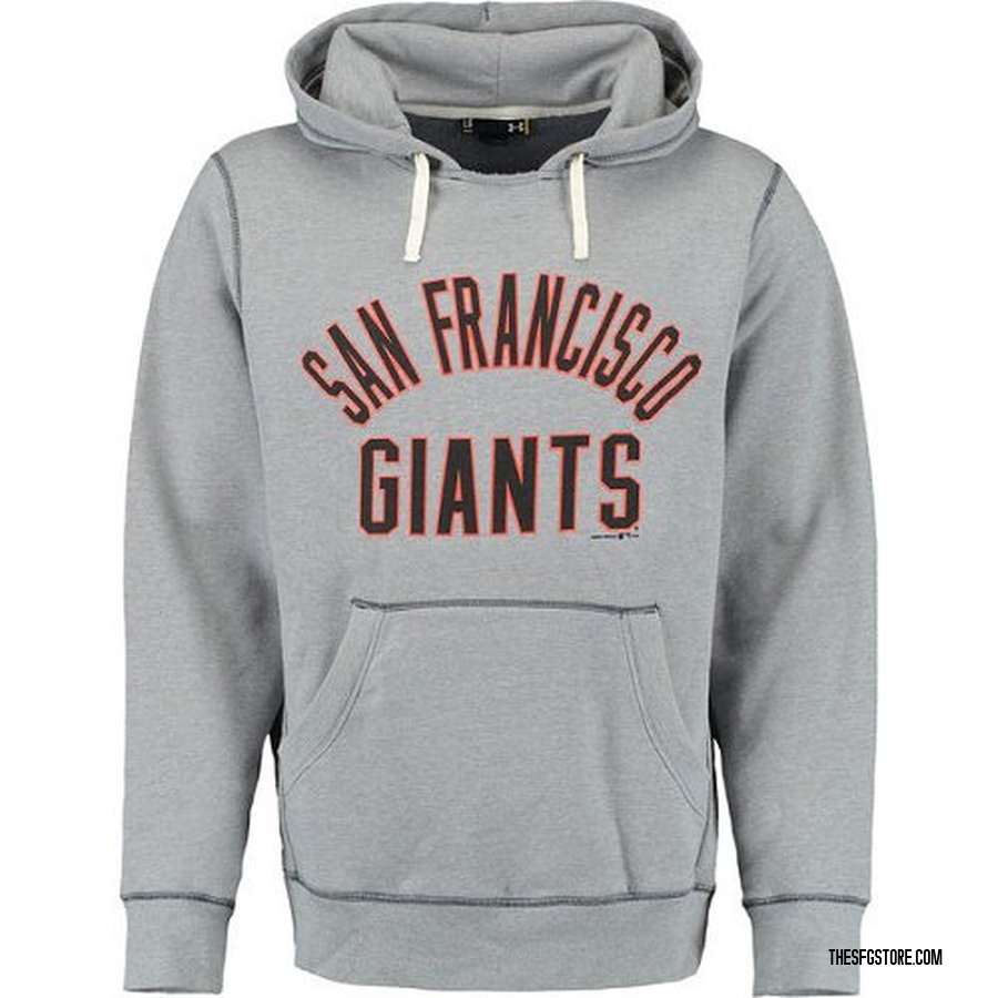 Gray Men's San Francisco Giants Legacy Fleece Hoodie -
