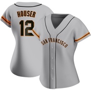 Gray Replica Adrian Houser Women's San Francisco Giants Road Jersey