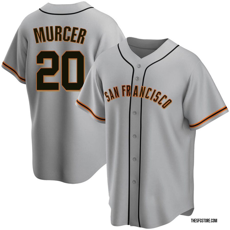 Gray Replica Bobby Murcer Men's San Francisco Giants Road Jersey