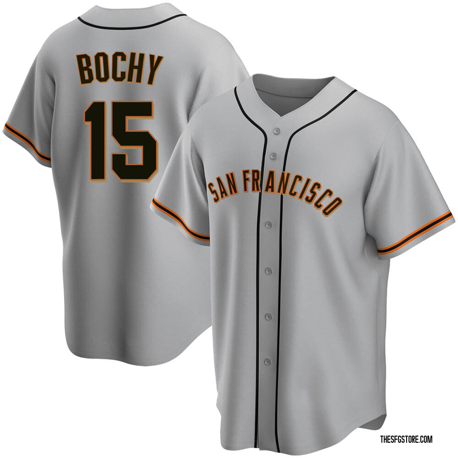 Gray Replica Bruce Bochy Men's San Francisco Giants Road Jersey