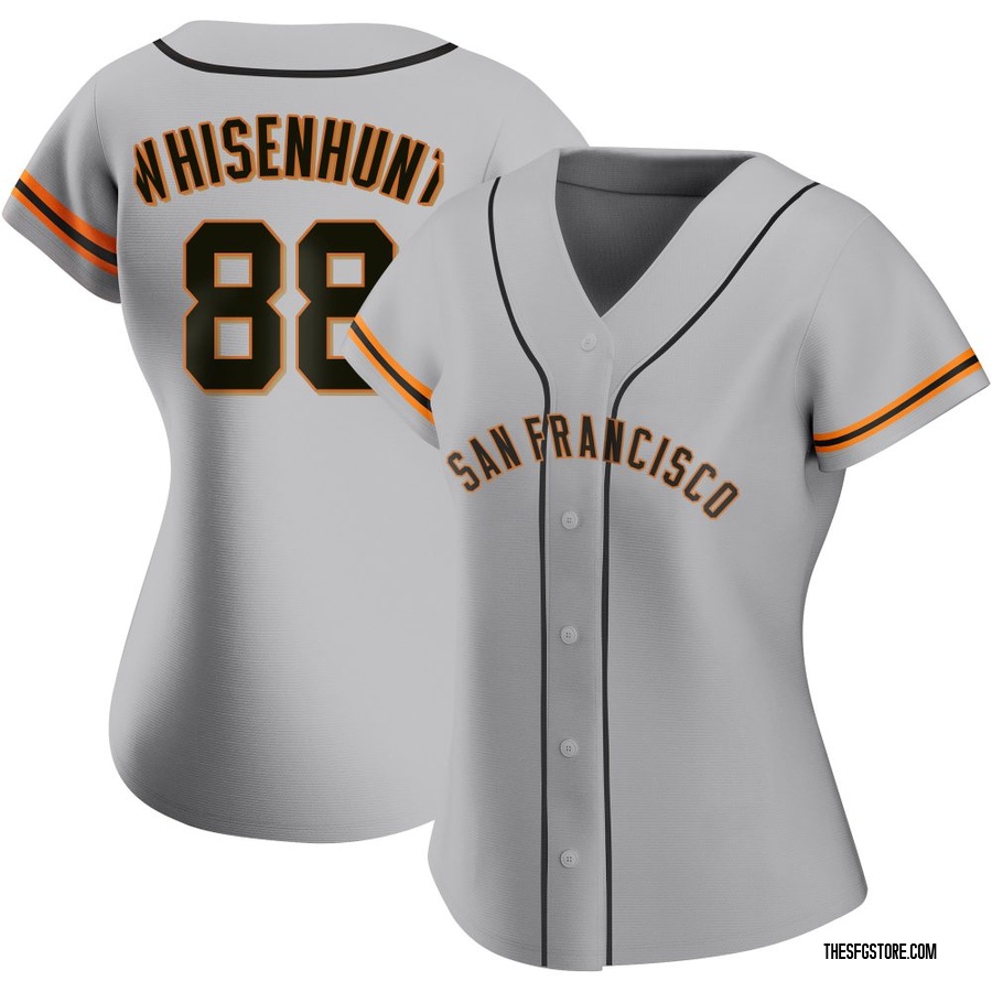 Gray Replica Carson Whisenhunt Women's San Francisco Giants Road Jersey