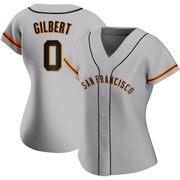 Gray Replica Drew Gilbert Women's San Francisco Giants Road Jersey