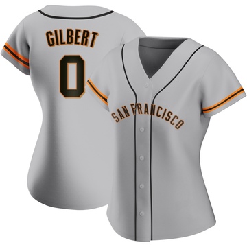 Gray Replica Drew Gilbert Women's San Francisco Giants Road Jersey