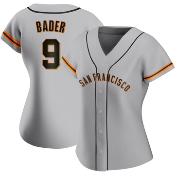 Gray Replica Harrison Bader Women's San Francisco Giants Road Jersey