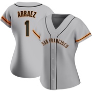 Gray Replica Luis Arraez Women's San Francisco Giants Road Jersey