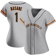 Gray Replica Osleivis Basabe Women's San Francisco Giants Road Jersey
