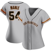 Gray Replica Tyler Mahle Women's San Francisco Giants Road Jersey