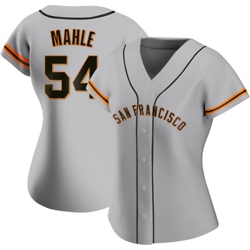 Gray Replica Tyler Mahle Women's San Francisco Giants Road Jersey