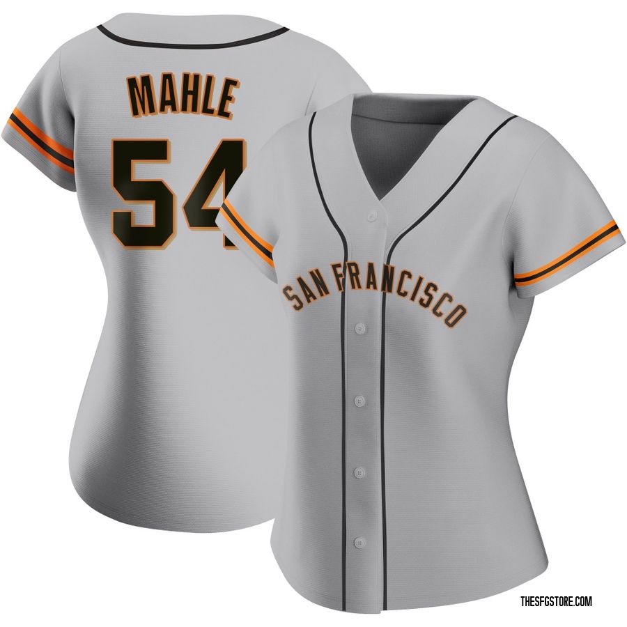 Gray Replica Tyler Mahle Women's San Francisco Giants Road Jersey