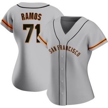 Gray Replica Wilkin Ramos Women's San Francisco Giants Road Jersey