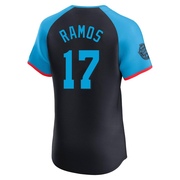 Navy Elite Heliot Ramos Men's San Francisco Giants National League 2024 All-Star Game Jersey