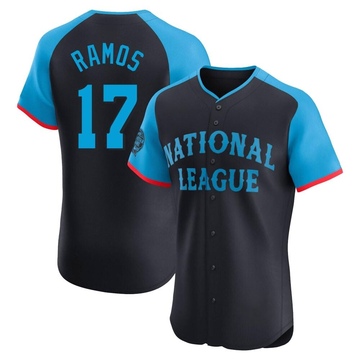 Navy Elite Heliot Ramos Men's San Francisco Giants National League 2024 All-Star Game Jersey