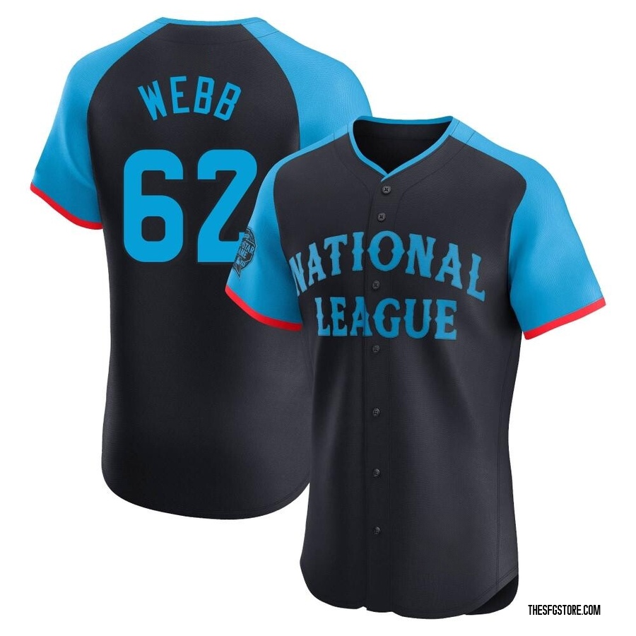 Navy Elite Logan Webb Men's San Francisco Giants National League 2024 All-Star Game Jersey