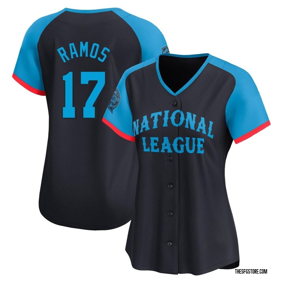 Navy Limited Heliot Ramos Women's San Francisco Giants National League 2024 All-Star Game Jersey