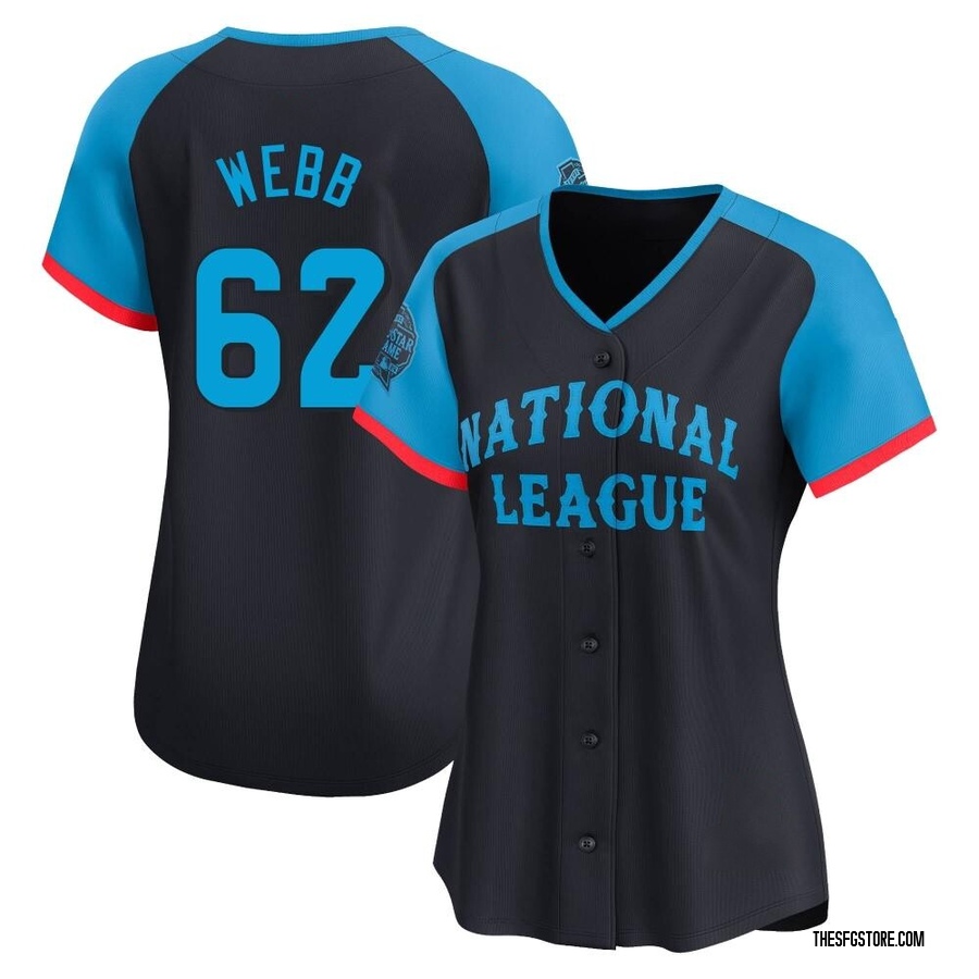 Navy Limited Logan Webb Women's San Francisco Giants National League 2024 All-Star Game Jersey