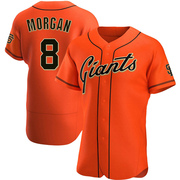 Orange Authentic Joe Morgan Men's San Francisco Giants Alternate Jersey
