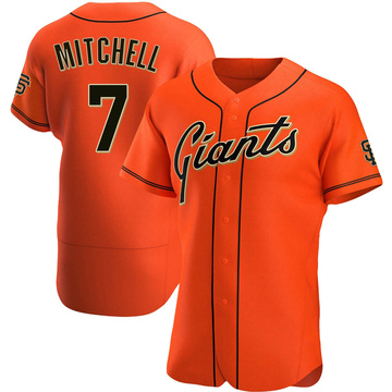 Orange Authentic Kevin Mitchell Men's San Francisco Giants Alternate Jersey