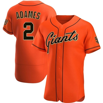 Orange Authentic Willy Adames Men's San Francisco Giants Alternate Jersey