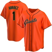 Orange Replica Luis Arraez Youth San Francisco Giants Alternate Jersey
