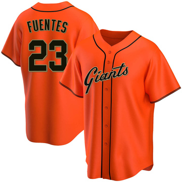 Orange Replica Tito Fuentes Men's San Francisco Giants Alternate Jersey