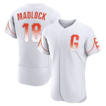 White Authentic Bill Madlock Men's San Francisco Giants 2021 City Connect Jersey