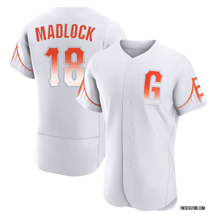 White Authentic Bill Madlock Men's San Francisco Giants 2021 City Connect Jersey