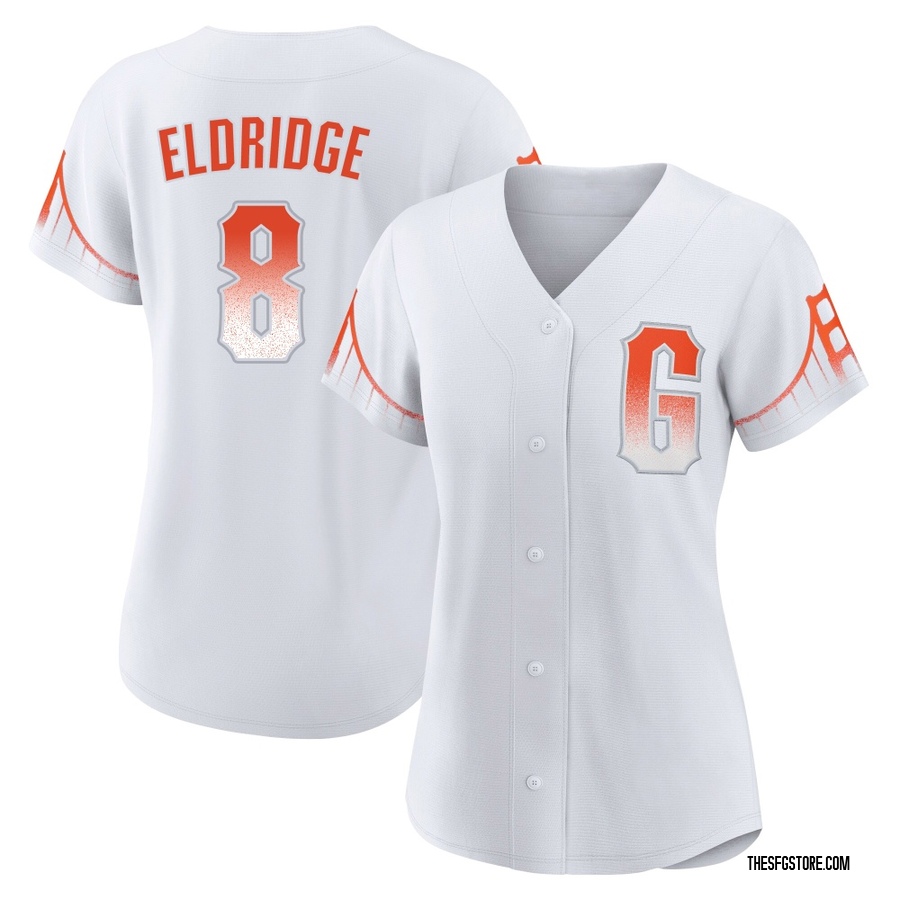 White Authentic Bryce Eldridge Women's San Francisco Giants 2021 City Connect Jersey