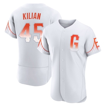 White Authentic Caleb Kilian Men's San Francisco Giants 2021 City Connect Jersey