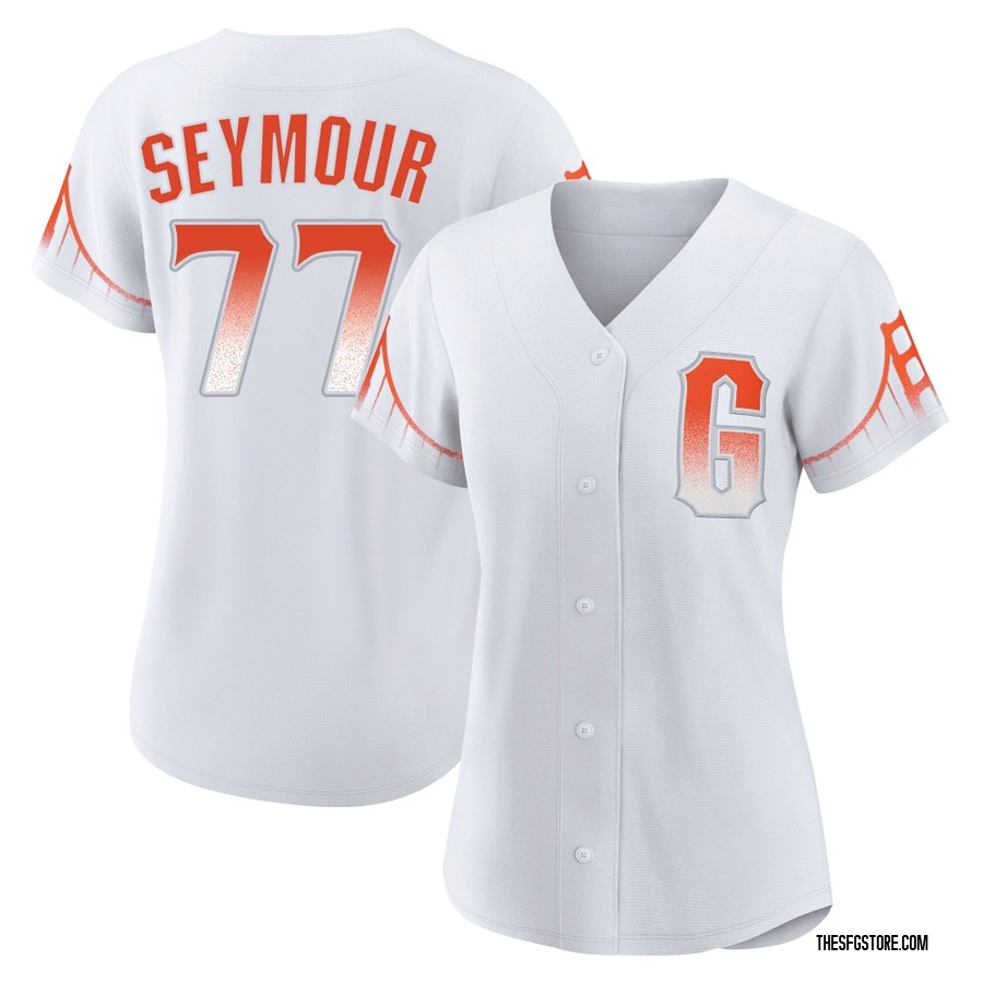 White Authentic Carson Seymour Women's San Francisco Giants 2021 City Connect Jersey