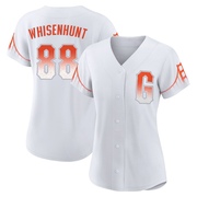 White Authentic Carson Whisenhunt Women's San Francisco Giants 2021 City Connect Jersey