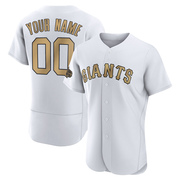 White Authentic Custom Men's San Francisco Giants 2022 All-Star Game Jersey