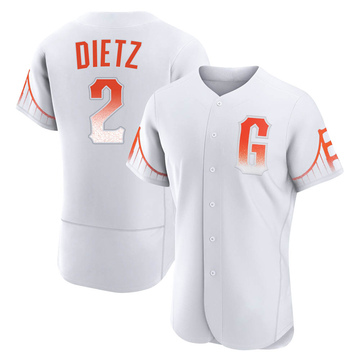 White Authentic Dick Dietz Men's San Francisco Giants 2021 City Connect Jersey